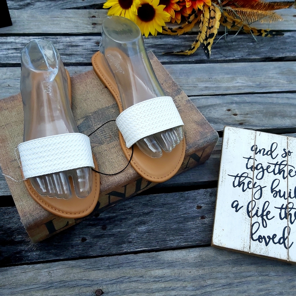 Westloop White Sandals - Picture 4 of 8